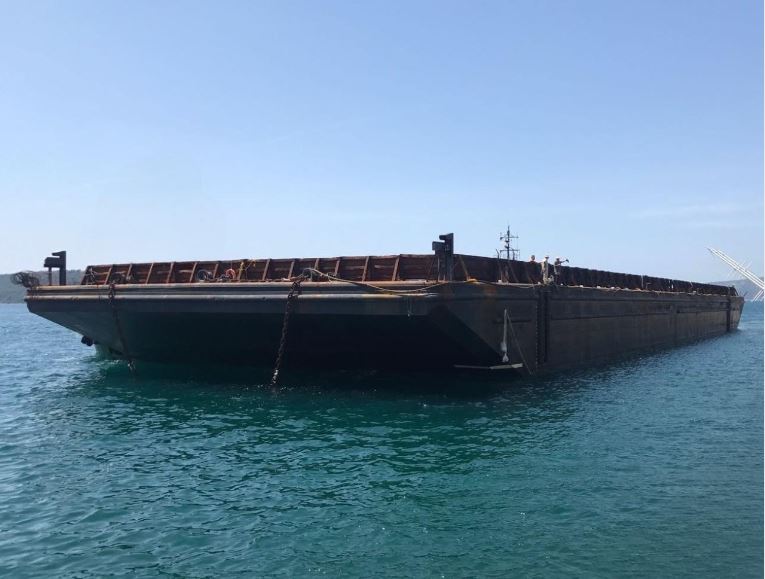 2007 Built 92 x 27 m Flat Top Barge